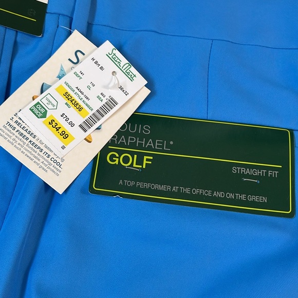 Louis Raphael Straight Fit Golf Pant - Picture 2 of 3